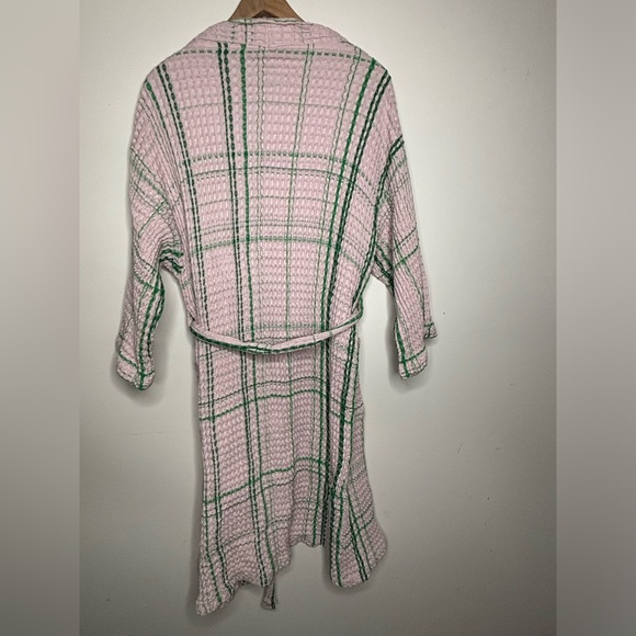 Kip&Co Plaid Waffle Bathrobe - Picture 5 of 7